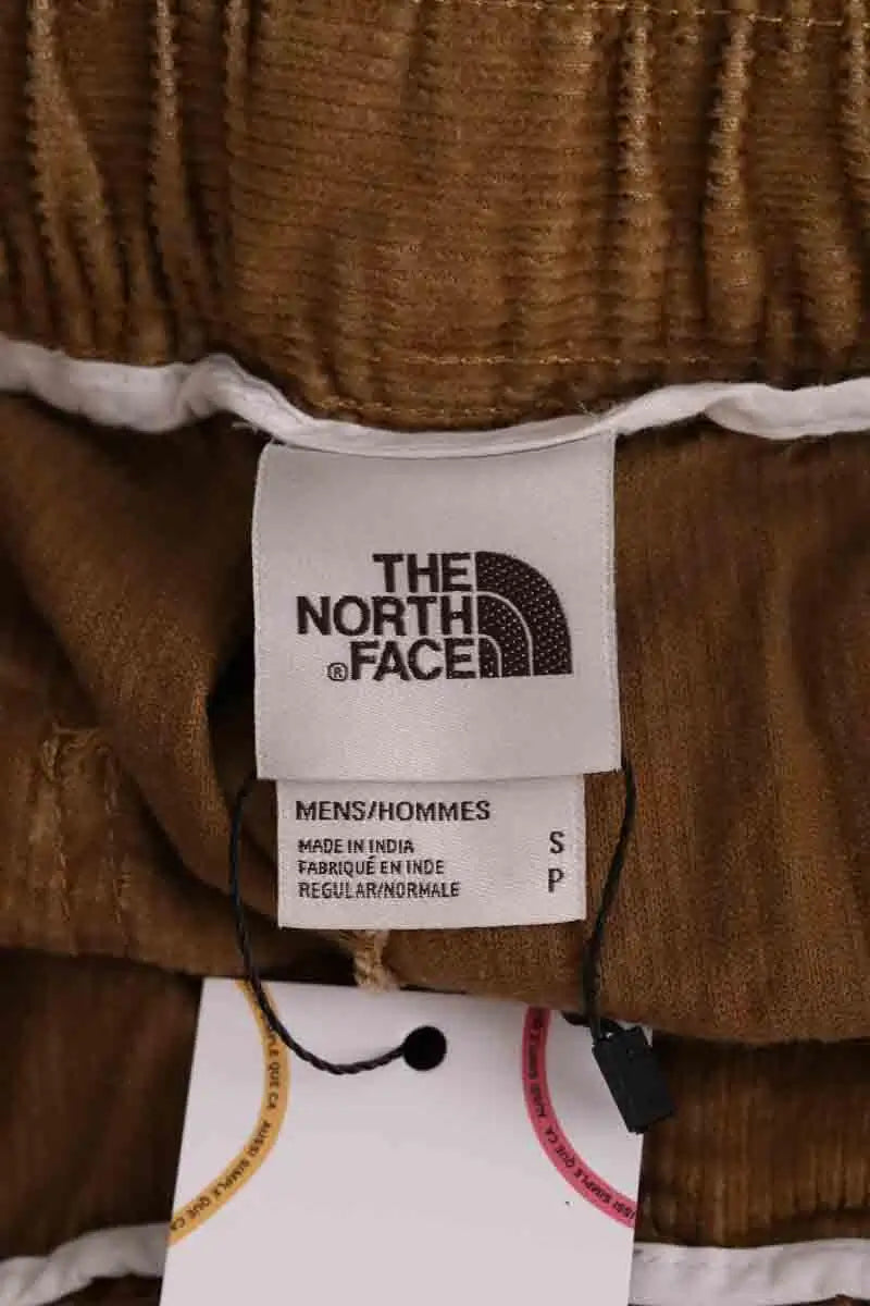 Pantalon droit The North Face Camel en Velours