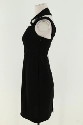 Robe Maje Noir en Synthétique