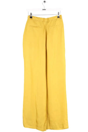 Pantalon droit Chloé Stora Jaune en Soie