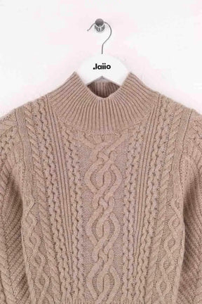Robe Eric Bompard Beige en Cachemire
