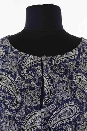 Robe Claudie Pierlot Marine en Viscose