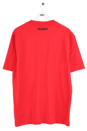 T-shirt Hugo Boss Rouge en Coton