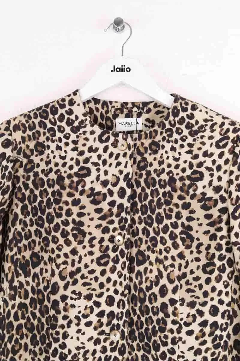 Veste Marella Beige en Lin