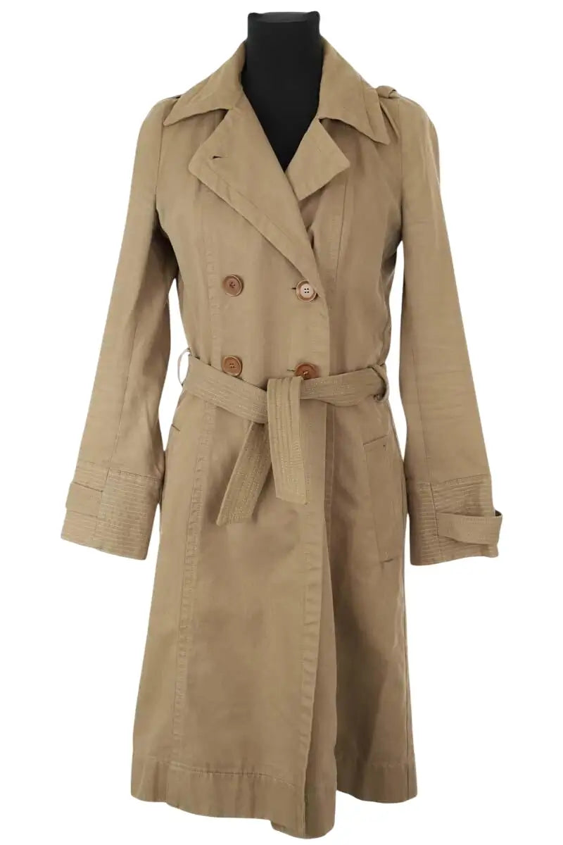 Trench-coat Isabel Marant Camel en Coton, taille S - Seconde Main
