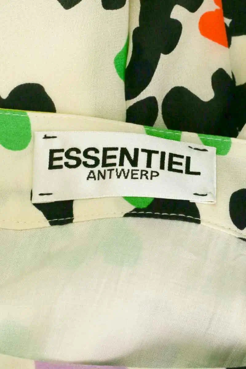 Jupe Essentiel Antwerp Beige en Soie