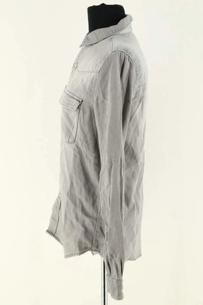 Chemise Ba&Sh Gris en Coton