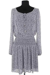 Robe Michael Kors Gris en Synthétique, taille XS - Seconde Main