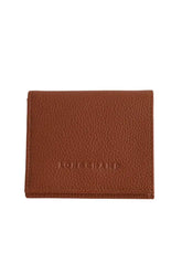 Porte-monnaie Longchamp Camel en Cuir - Seconde Main