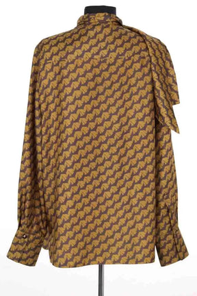 Chemise Chloé Marron en Soie