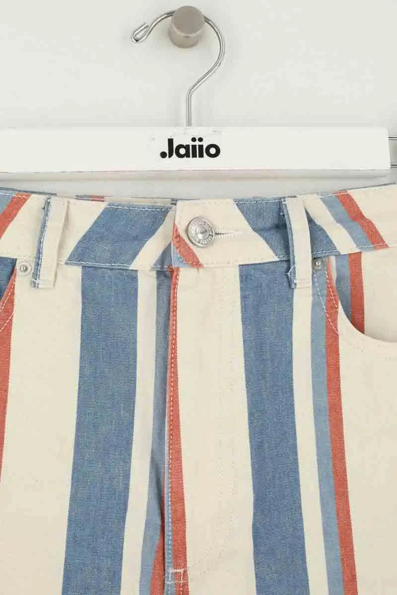 Mini short Sézane Blanc en Coton