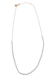 Collier Ginette NY Gris en Or rose - Seconde Main