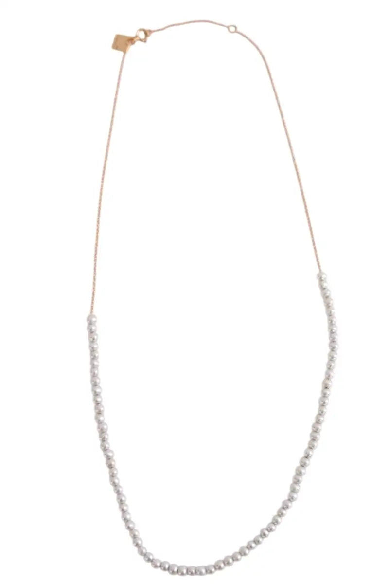 Collier Ginette NY Gris en Or rose - Seconde Main