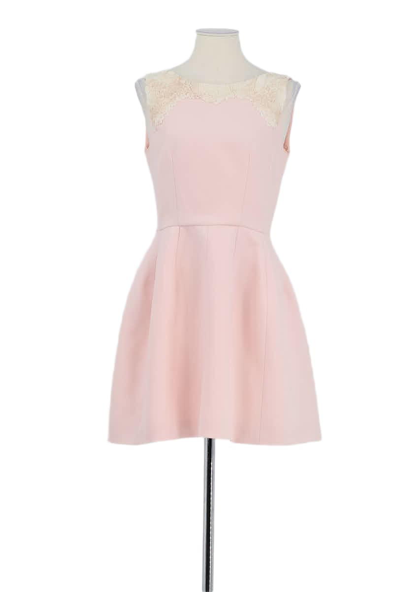 Robe Claudie Pierlot Rose en Polyester, taille S - Seconde Main