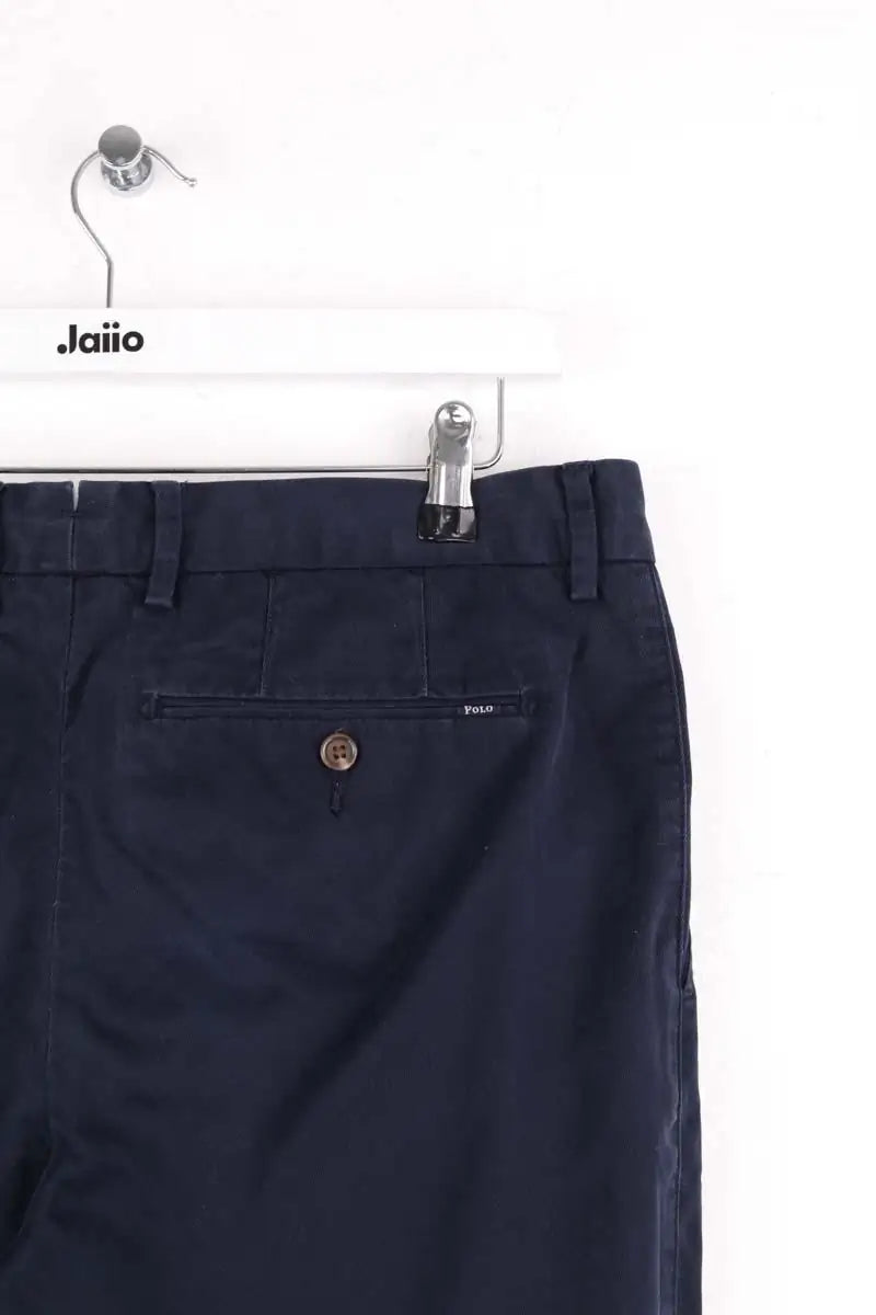 Pantalon droit Ralph Lauren Bleu en Coton