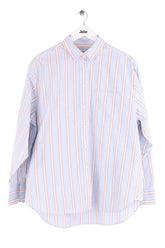 Chemise Lacoste Bleu en Coton, taille M - Seconde Main