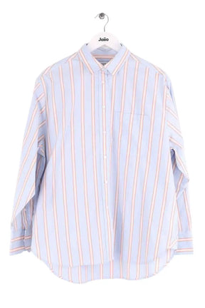Chemise Lacoste Bleu en Coton, taille M - Seconde Main