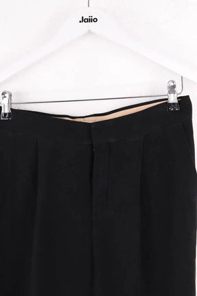 Pantalon droit Chloé Noir en Synthétique