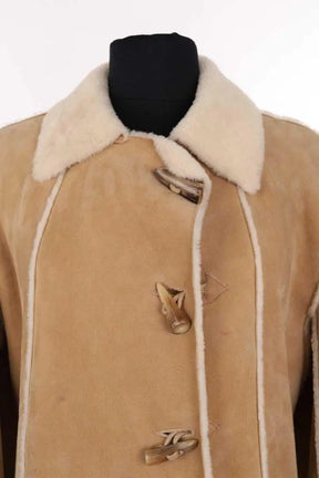 Manteau Dior Beige en Daim
