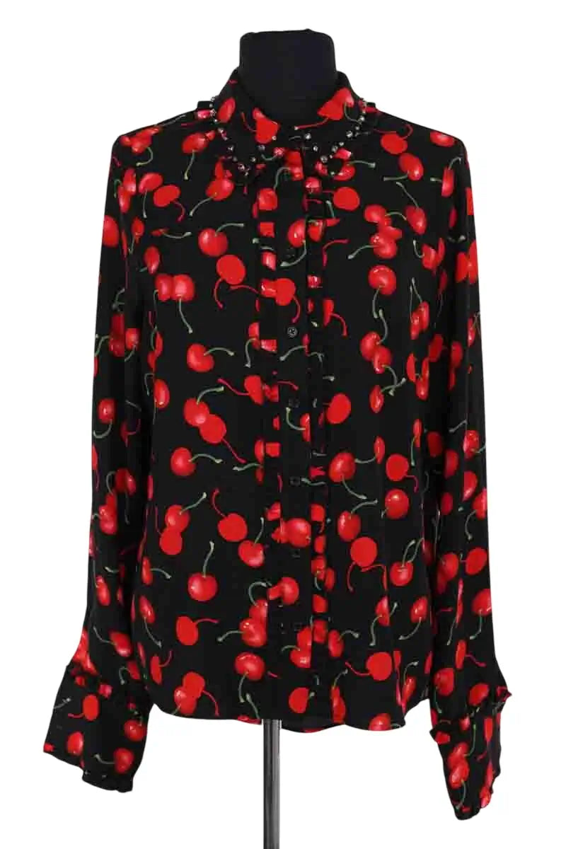 Chemise Essentiel Antwerp Noir en Synthétique, taille S - Seconde Main
