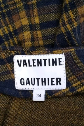 Mini jupe Valentine Gauthier  Marron