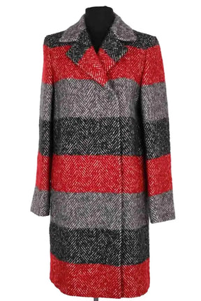 Manteau Sportmax Rouge en Laine, taille M - Seconde Main