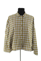 Chemise Apuntob Kaki en Coton, taille M - Seconde Main