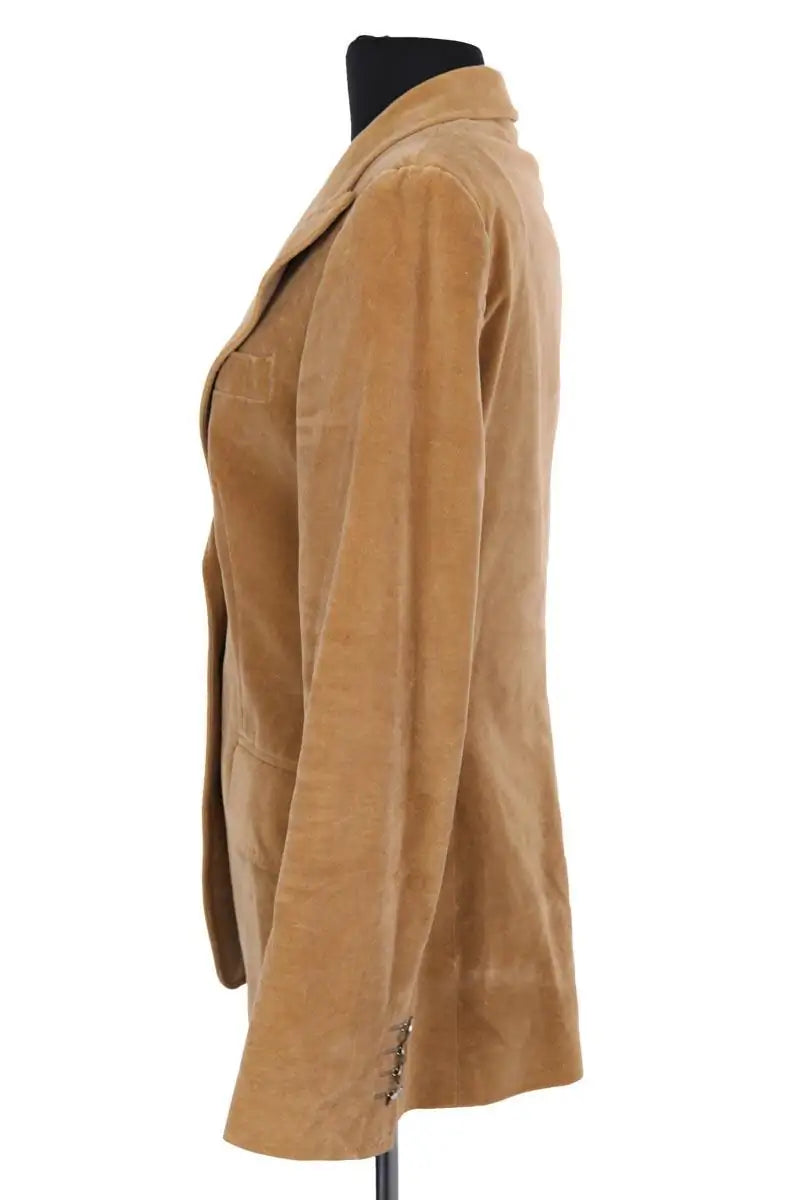 Blazer Dolce & Gabbana Camel en Coton
