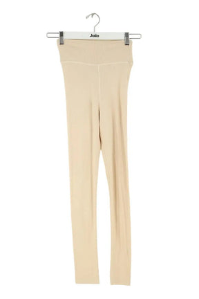 Legging Sézane Beige en Coton, taille XS - Seconde Main
