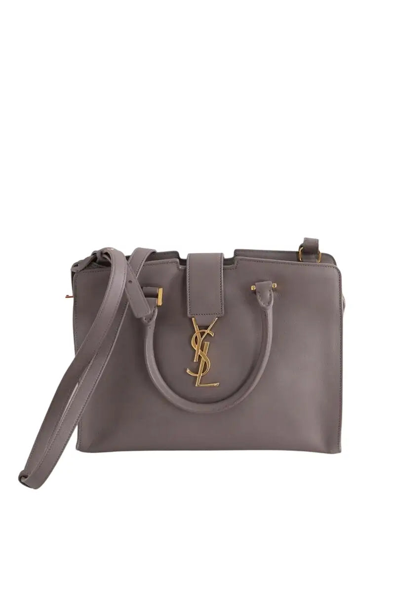 Sac à main Saint Laurent Gris en Cuir - Seconde Main