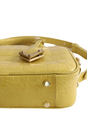 Sac à main The Kooples Jaune en Cuir