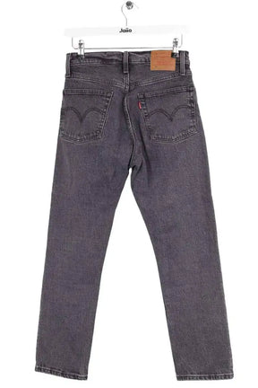 Jean droit Levi's 501 Gris en Coton