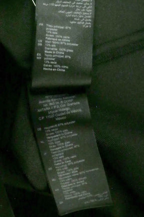 Chemise Sandro Noir en Synthétique