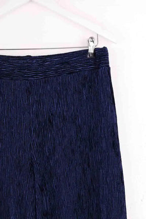 Pantalon large Balzac Bleu en Synthétique