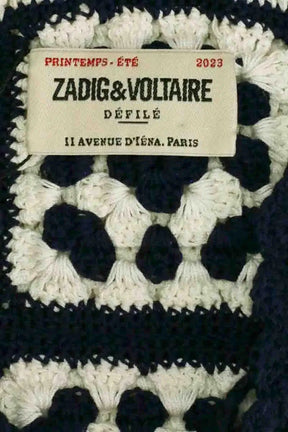 Robe Zadig & Voltaire Blanc en Coton