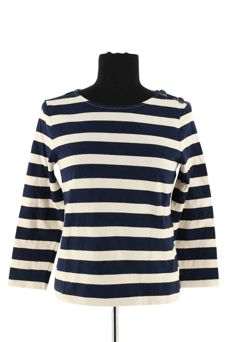 Blouse Sézane Bleu en Coton, taille XS - Seconde Main