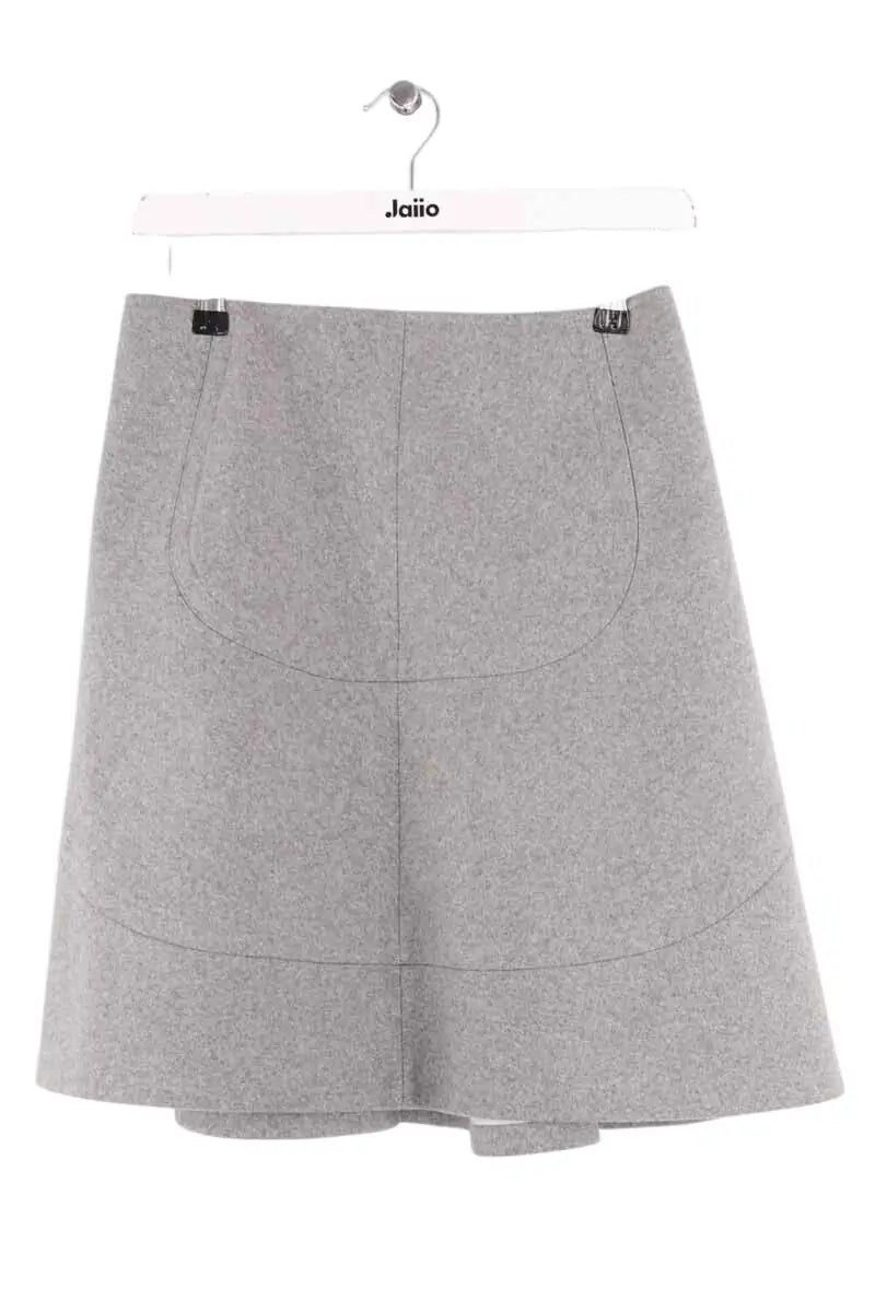 Jupe Alaïa Gris en Laine, taille L - Seconde Main