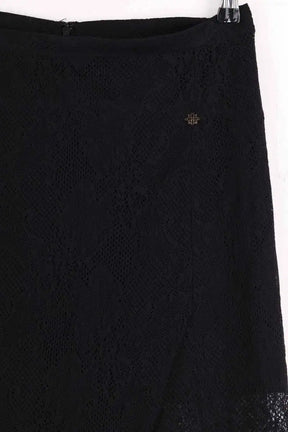 Jupe The Kooples Noir en Laine