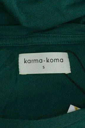 Robe Karma Koma Vert en Coton