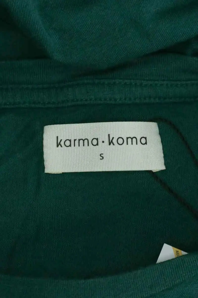 Robe Karma Koma Vert en Coton