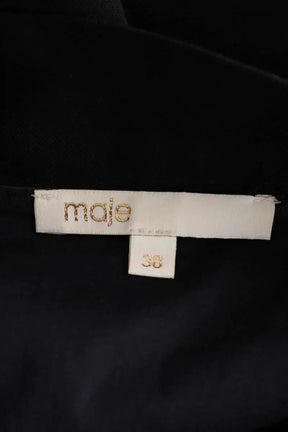 Short Maje Noir en Viscose