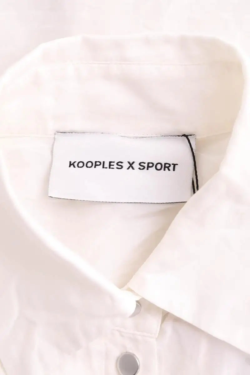 Chemise The Kooples Blanc en Viscose