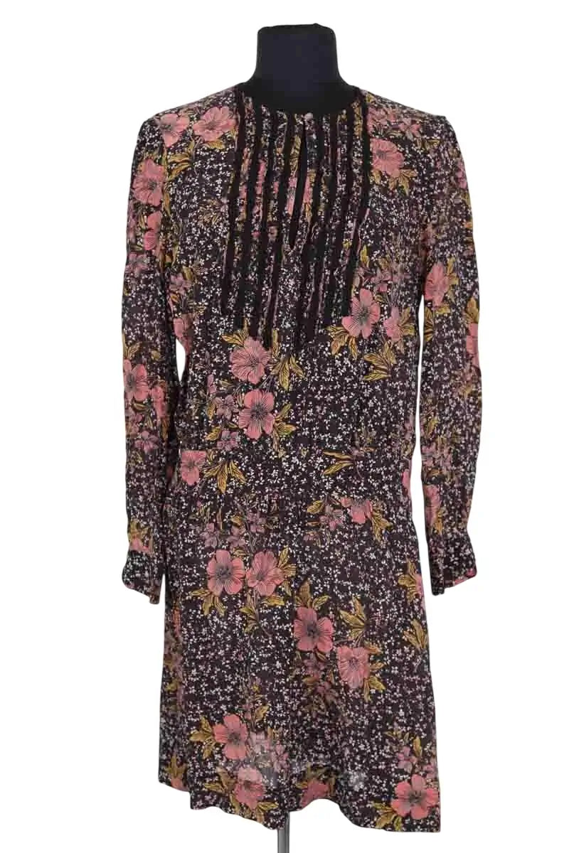 Robe Zadig & Voltaire Marron en Synthétique, taille S - Seconde Main