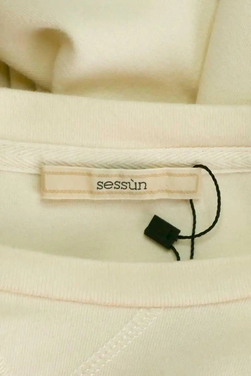 Pull Sessun Beige en Coton