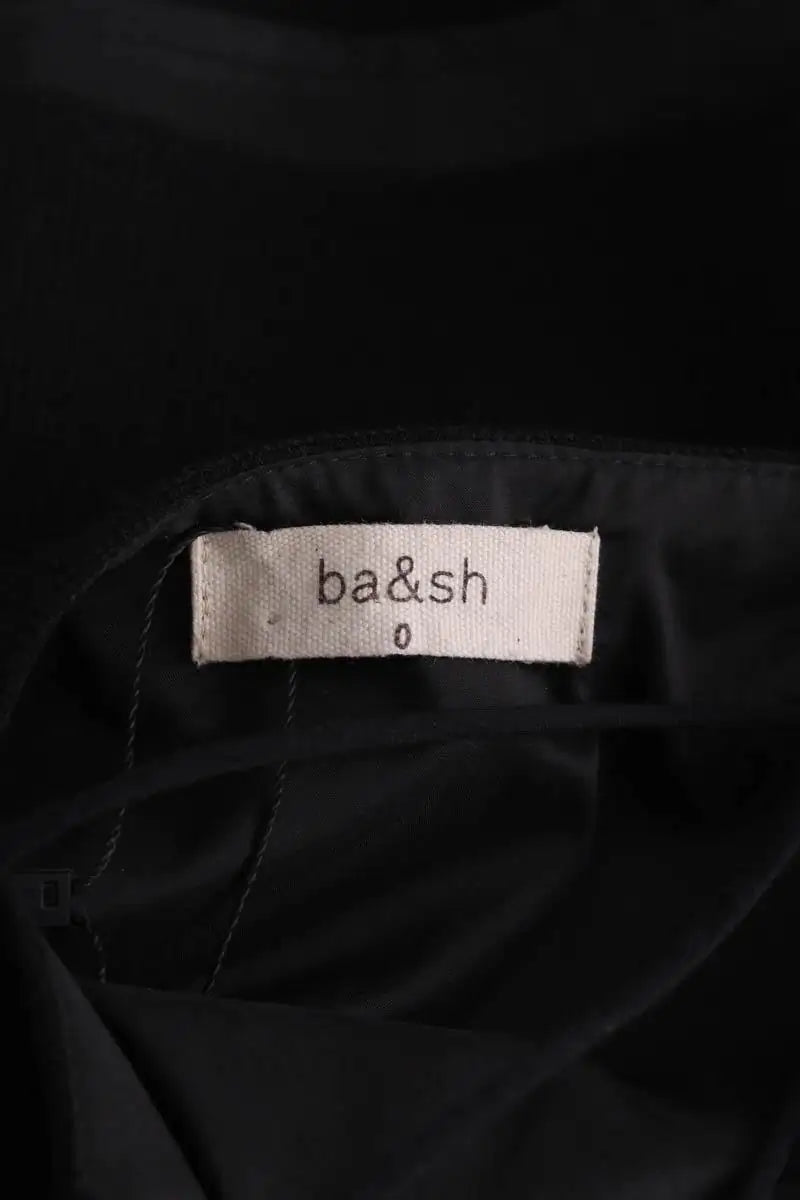 Robe Ba&Sh Noir en Synthétique