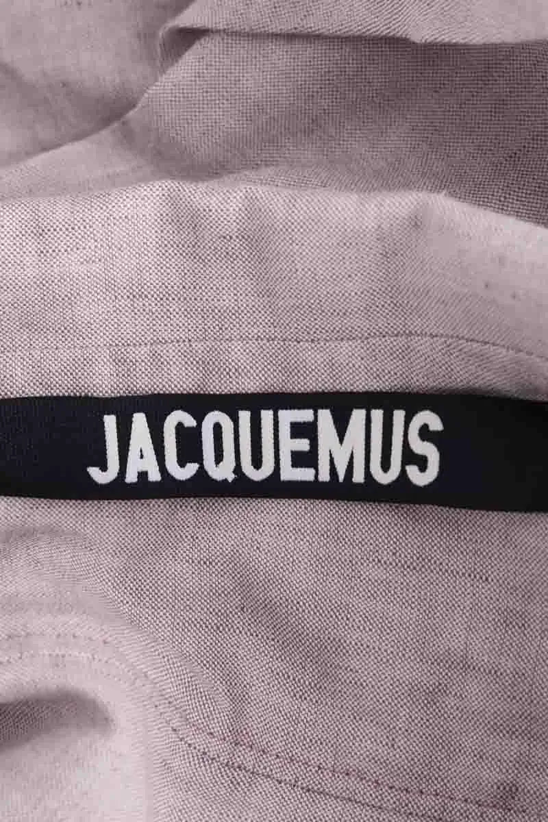 Top Jacquemus Rose en Coton