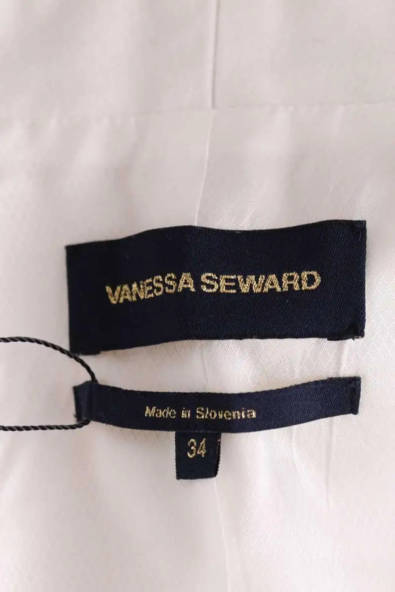 Blazer Vanessa Seward Blanc en Coton