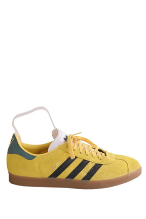 Baskets basses Adidas Gazelle Jaune en Daim, taille 45 - Seconde Main