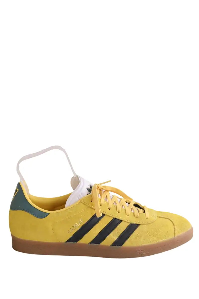 Baskets basses Adidas Gazelle Jaune en Daim, taille 45 - Seconde Main