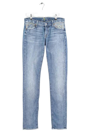 Jean slim 7 For All Mankind  Bleu