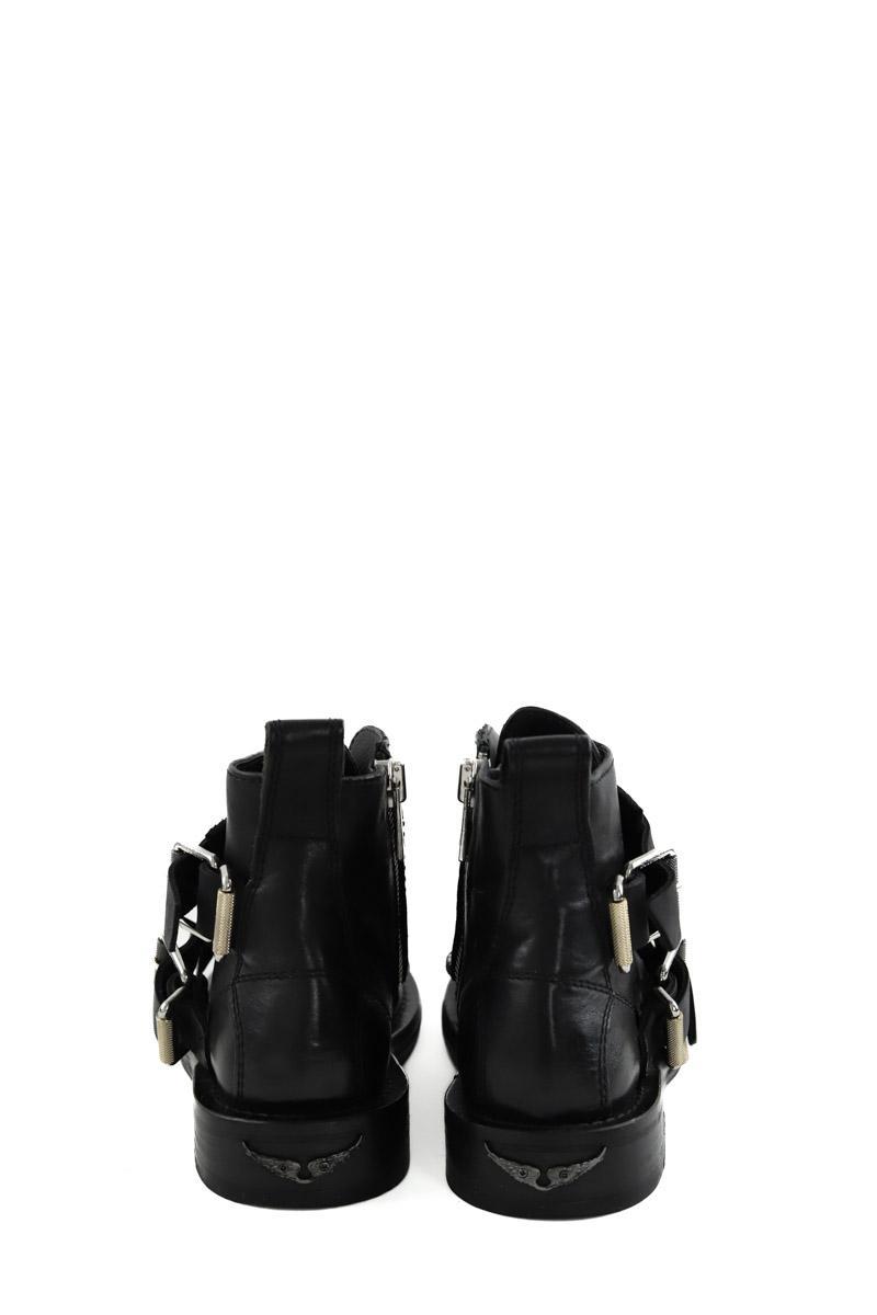Boots à boucles Zadig & Voltaire  Noir